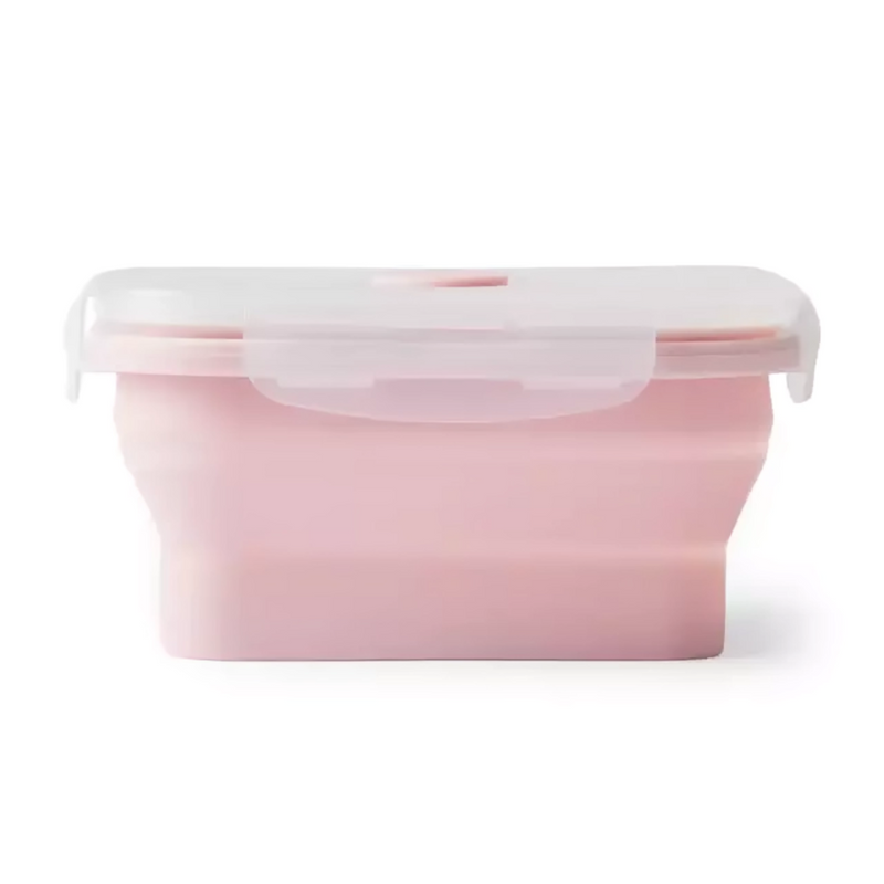 Silicone Flat Stack Foldable Containers